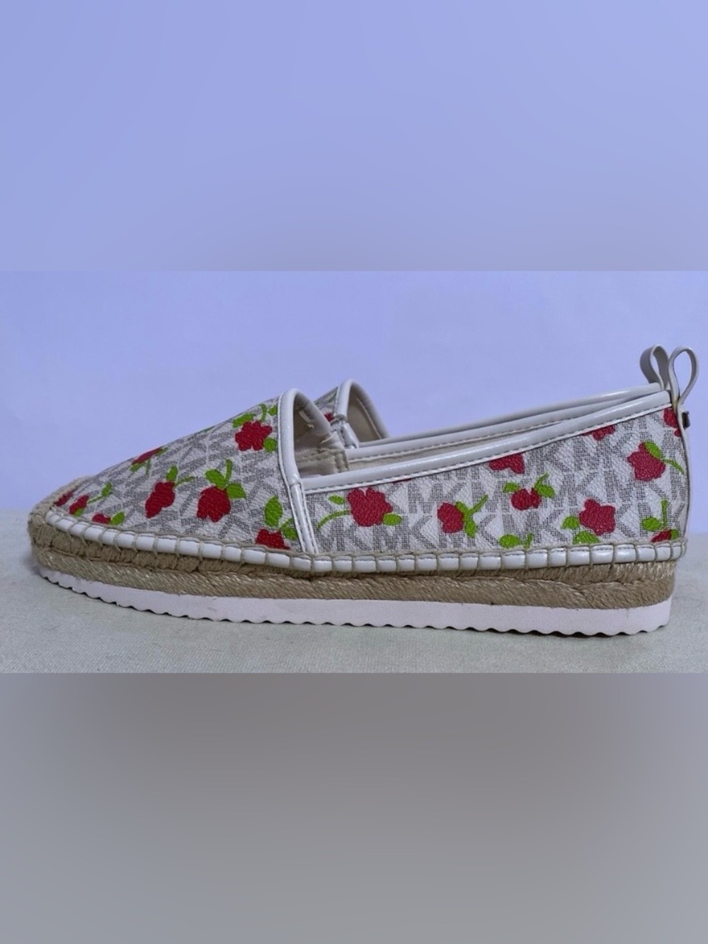 Michael Kors Red Floral Espadrilles
